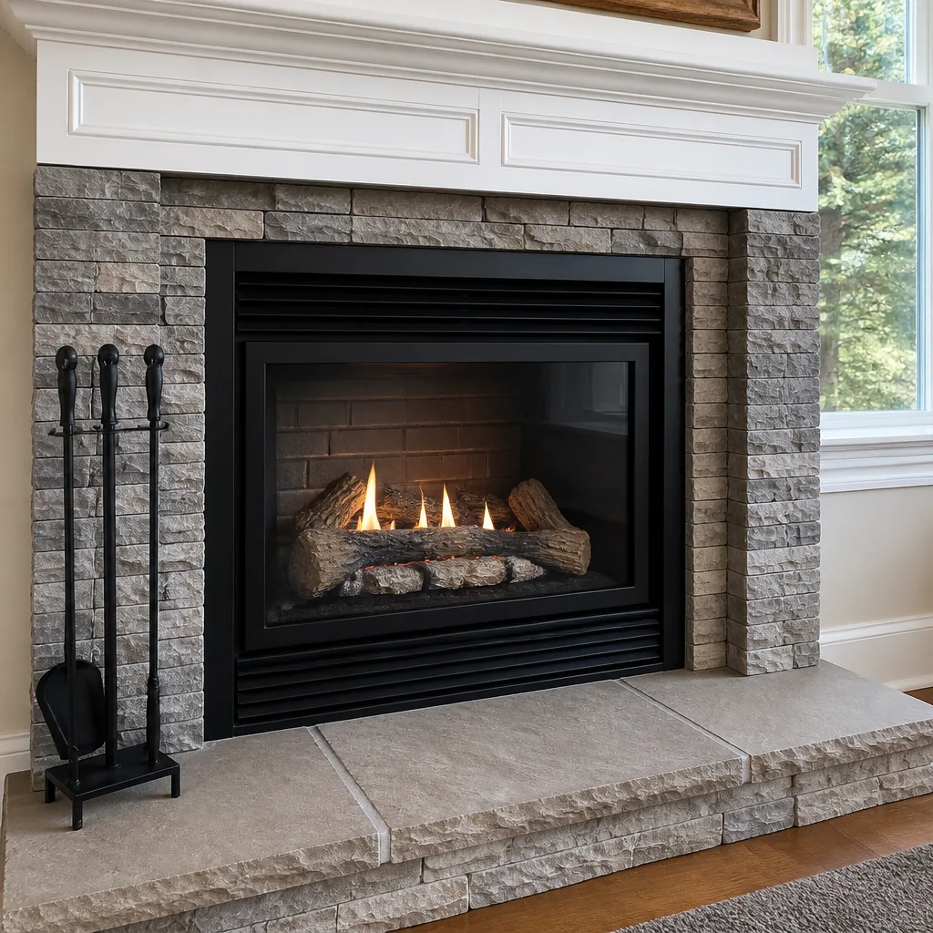 Gas fireplace service